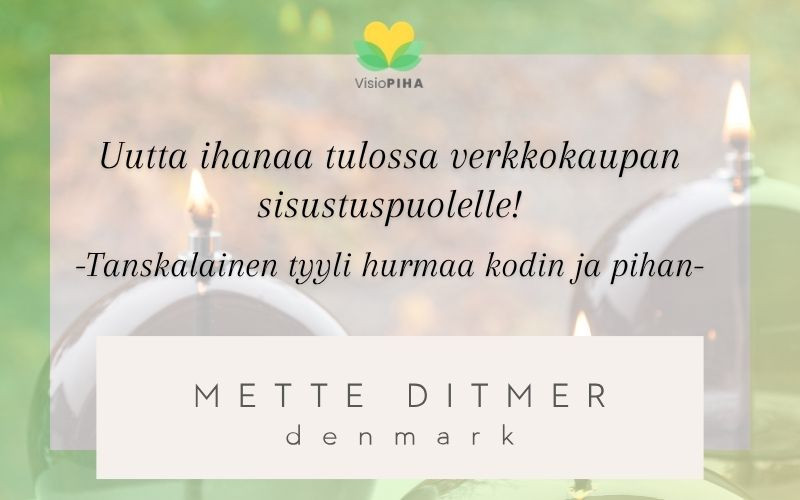 Mette Ditmer Visiopihan verkkokauppaan